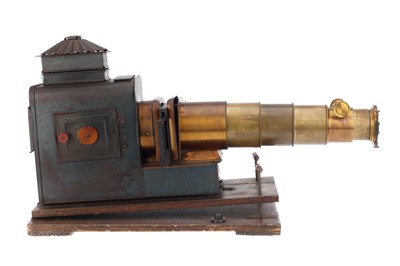 Lot 954 - Collection of 3 Tinplate Magic Lanterns