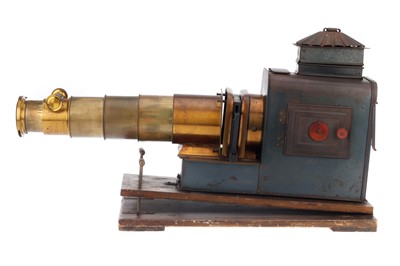 Lot 954 - Collection of 3 Tinplate Magic Lanterns