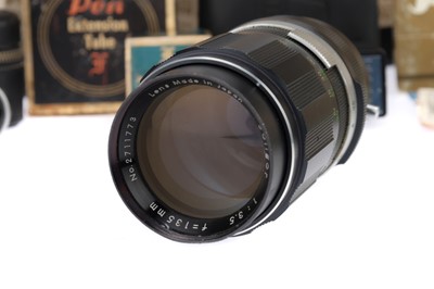Lot 454 - A Group of Olympus Copying Accessories for PEN Cameras