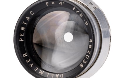 Lot 310 - A J. H. Dallmeyer Pentac f/2.9 4" Lens