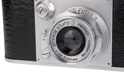 Lot 117 - A Minolta 35 Rangefinder Camera