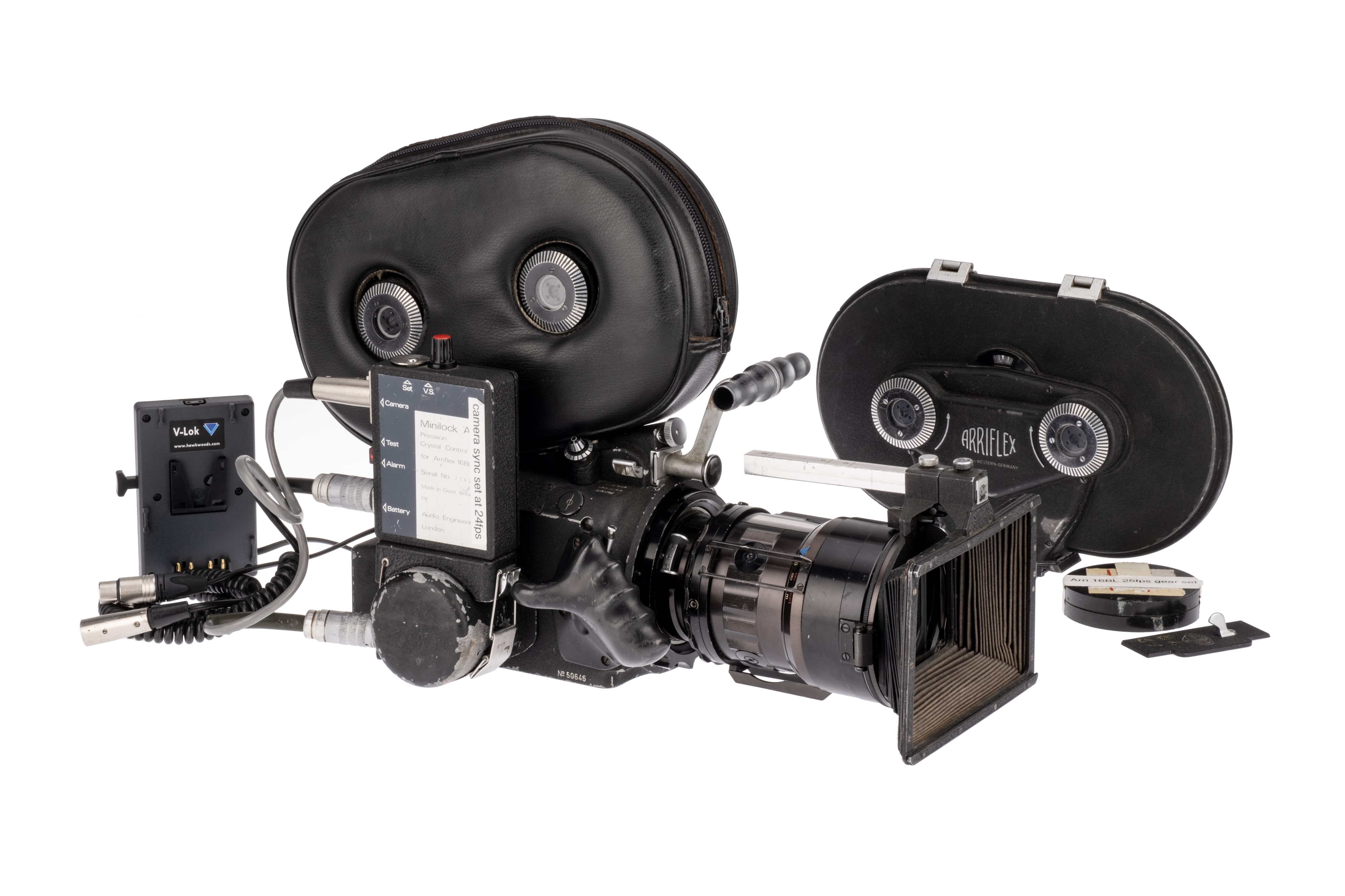 Lot 351 - An Arriflex 16BL 16mm Motion Picture Camera, Lot 351 - An Arriflex 16BL 16mm Motion Picture Camera,