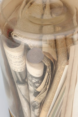 Lot 190 - A 19th Century Time Capsual from the Entrance to Birmingham Hospital
