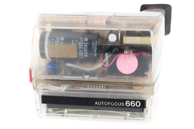 Lot 251 - A Transparent / Clear Promotional Polaroid Autofocus 660