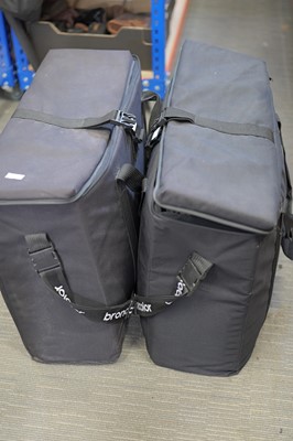Lot 400 - A Set of Six Broncolor Minipuls c200 Studio Flash Heads