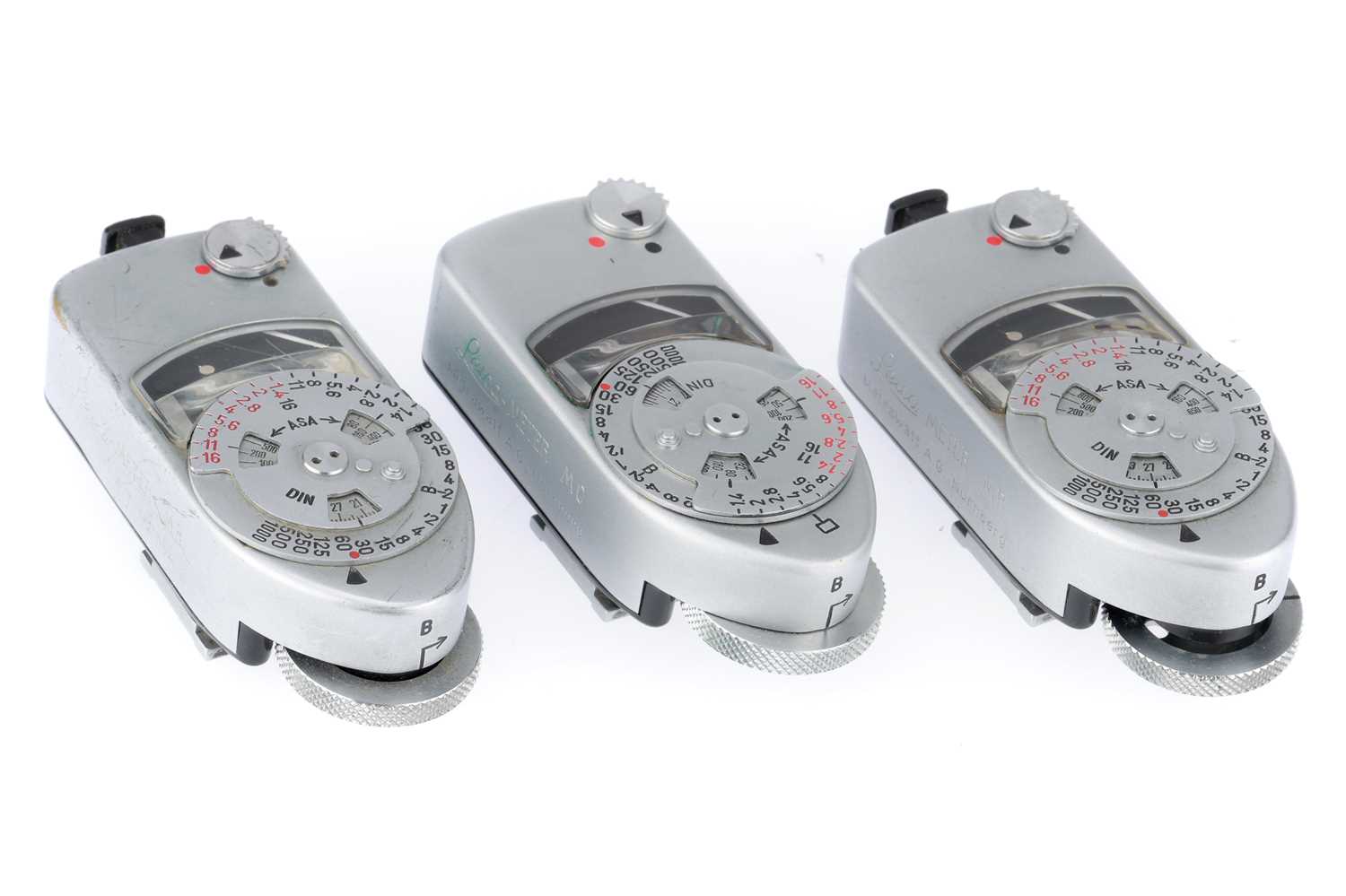 Lot 53 - A Group of Leitz Leica Meter Exposure Meters