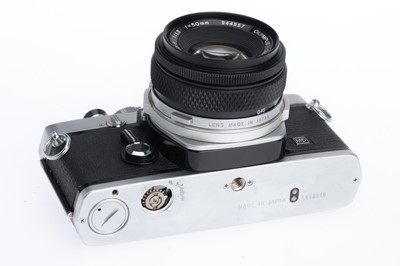 Lot 213 - An Olympus OM-1 SLR Camera