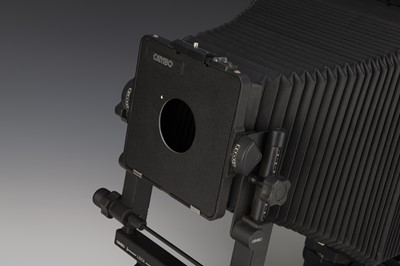 Lot 424 - A Cambo SCX 10x8" Large Format Monorail Camera