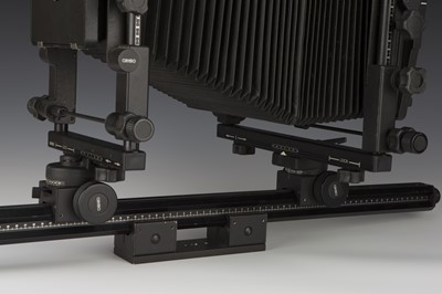 Lot 424 - A Cambo SCX 10x8" Large Format Monorail Camera