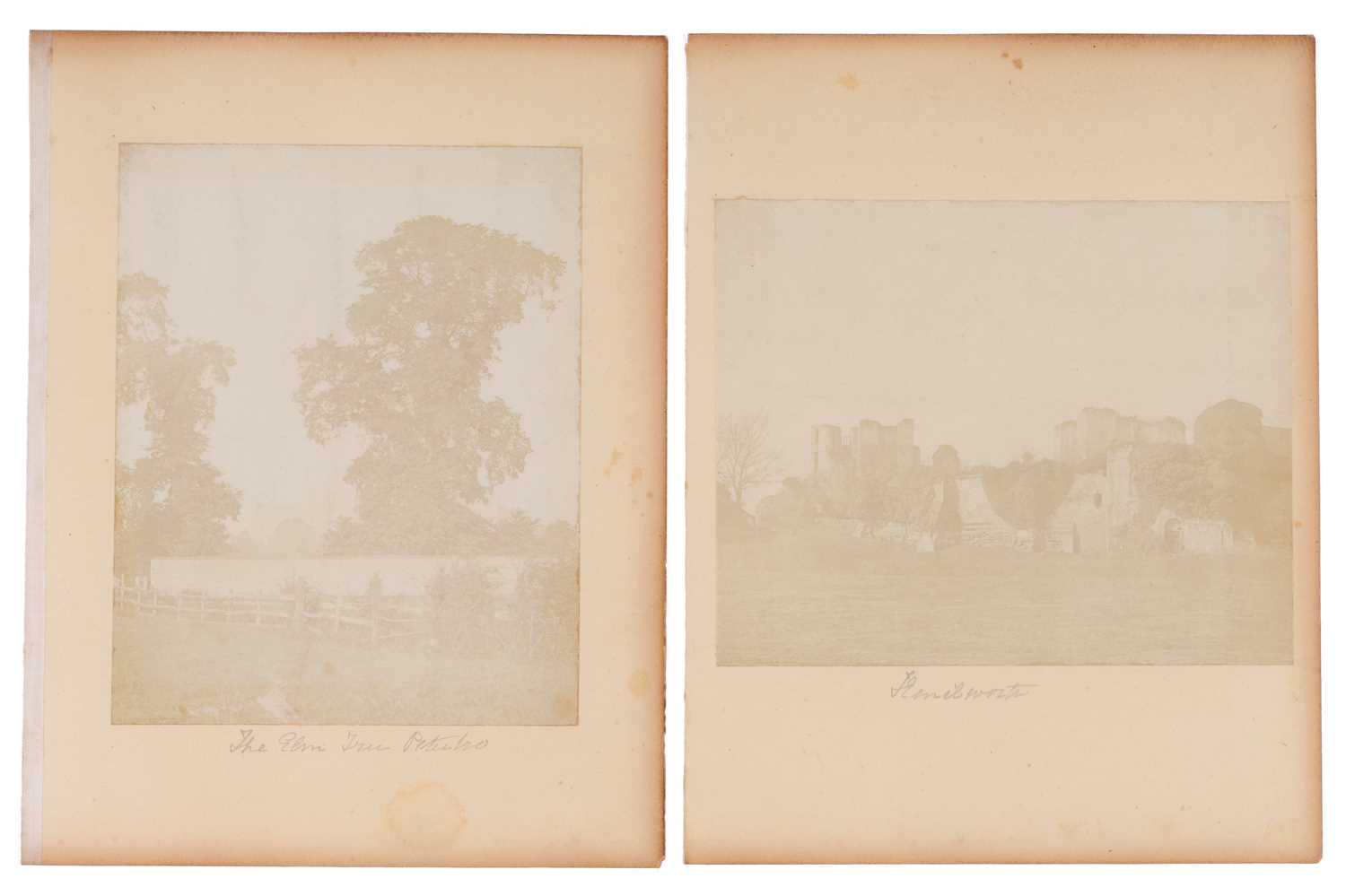 Lot 32 - Samuel Buckle Salt Prints
