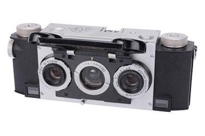 Lot 271 - A White Stereo Rearlist 1041 Stereo 35mm Camera