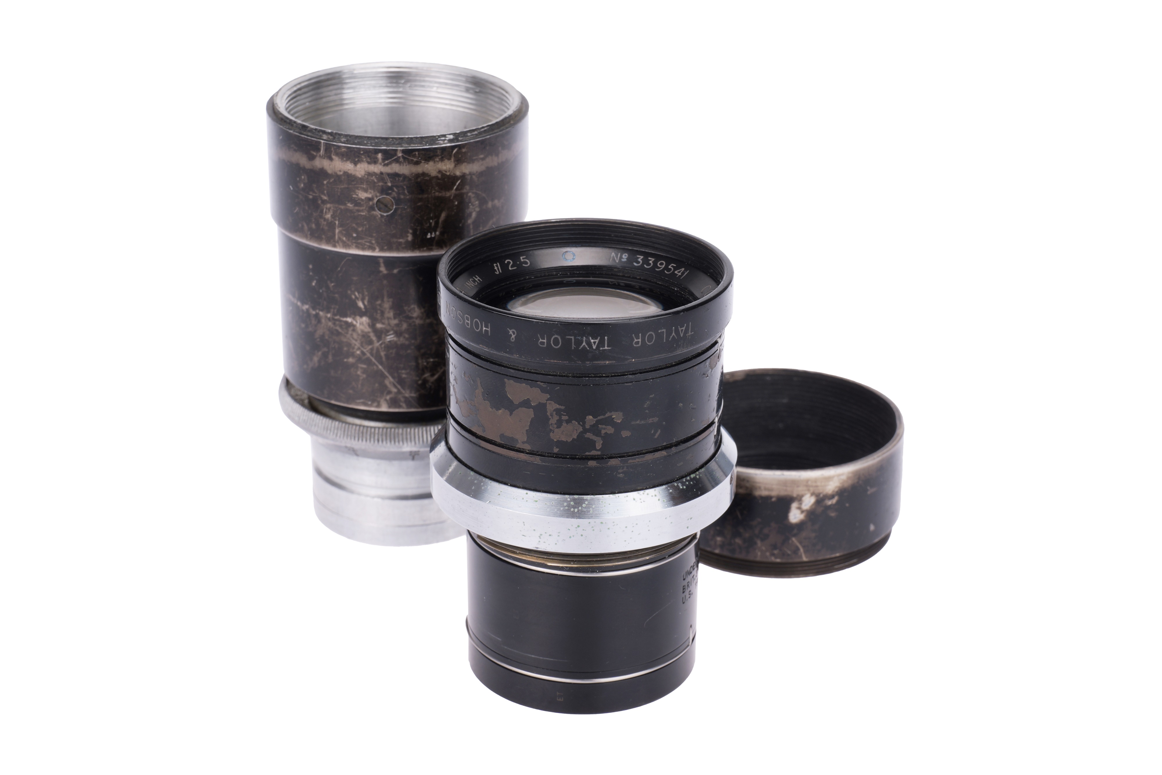 Cooke Deep Field Panchro 100mm f2.5 ジャンク Lot 451 - A Cooke Deep Field Panchro O f/2.5 100mm