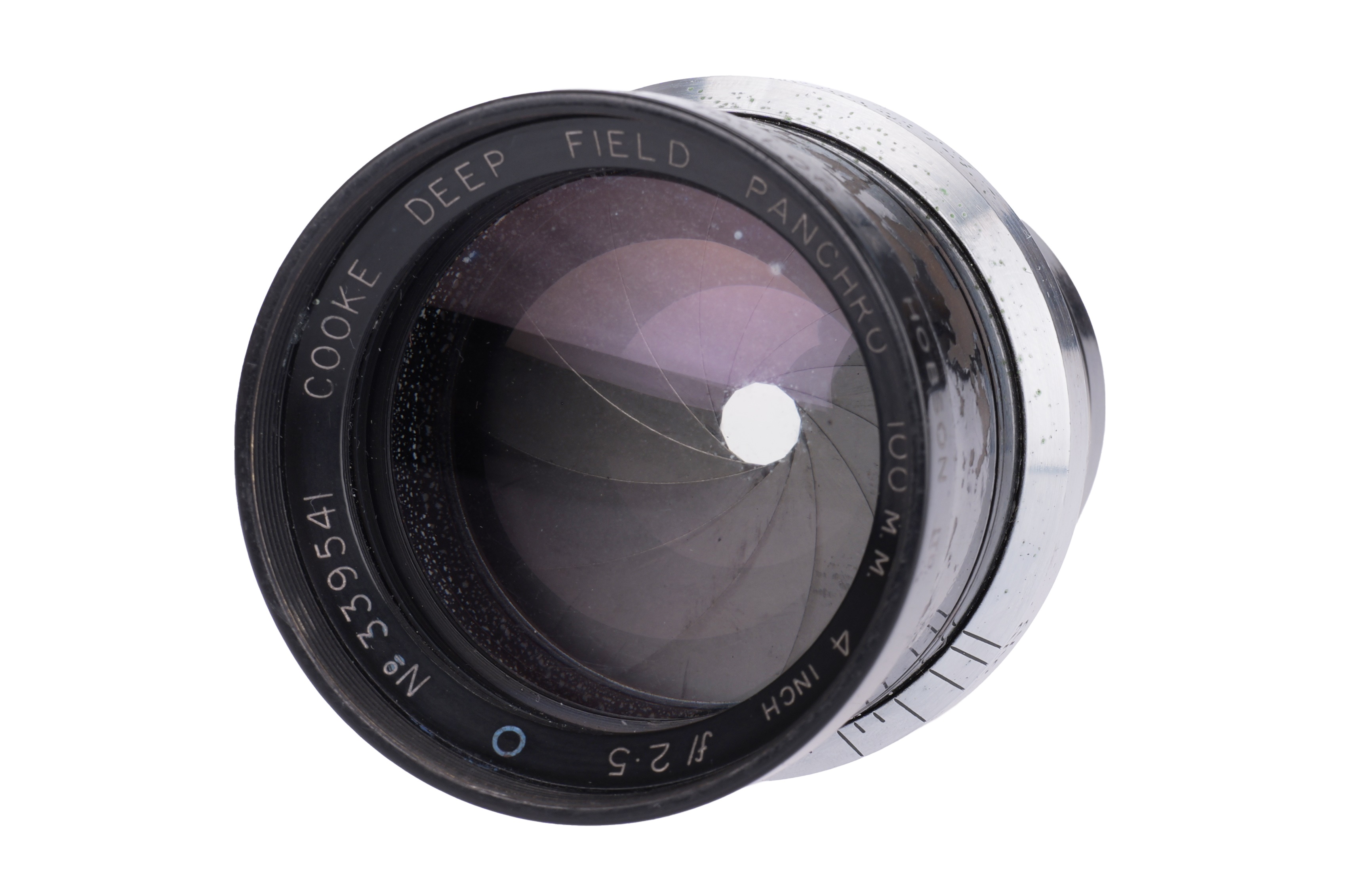 Cooke Deep Field Panchro 100mm f2.5 ジャンク Lot 451 - A Cooke Deep Field Panchro O f/2.5 100mm