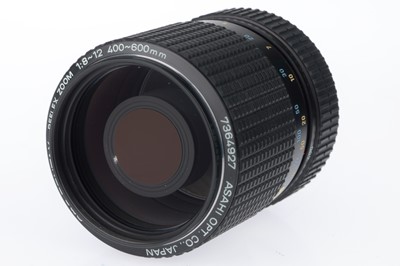 Lot 134 - An SMC Pentax Reflex Zoom 400-600mm f/8-12 Reflex Mirror Lens