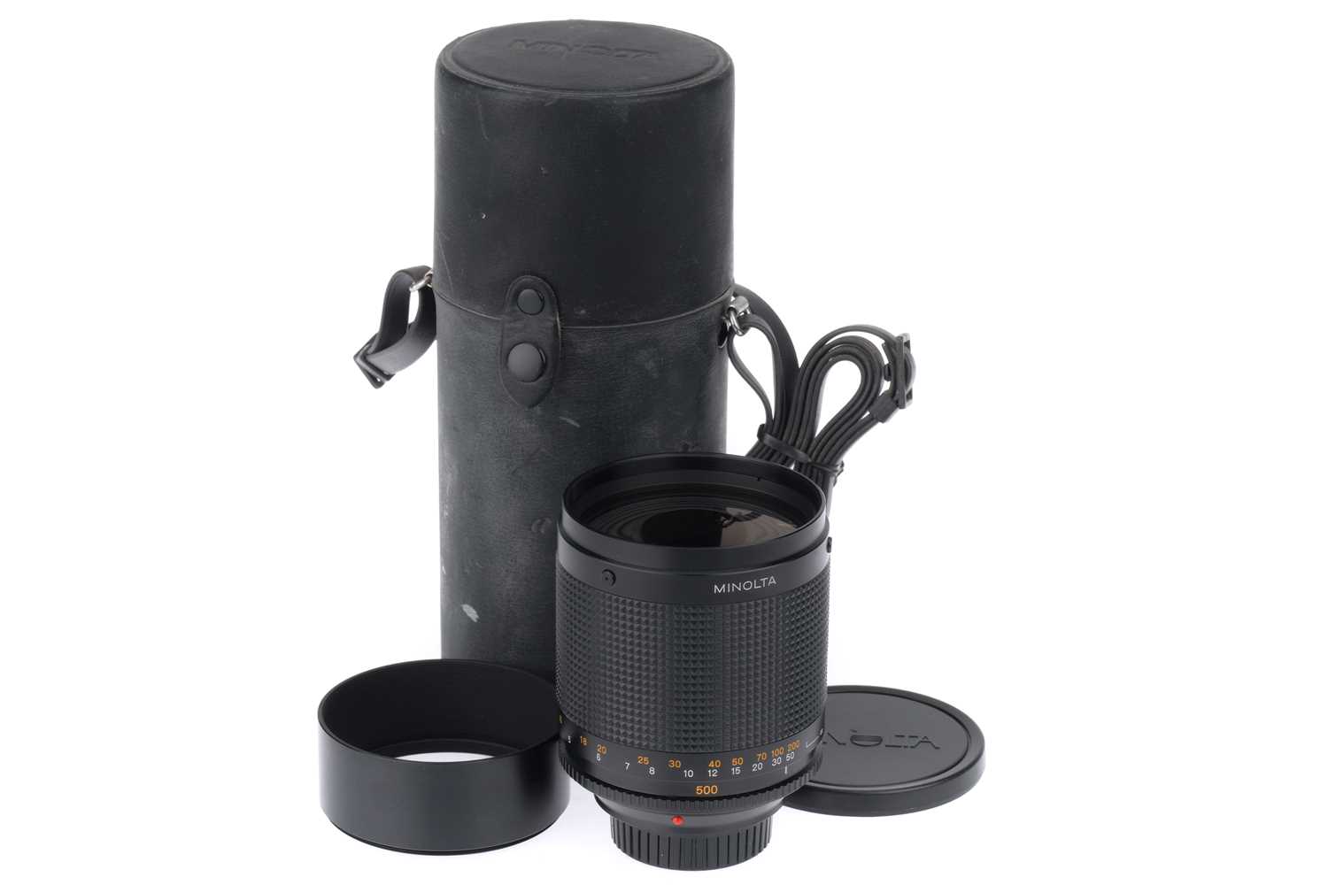Lot 219 - A Minolta RF 500mm f/8 Mirror Lens
