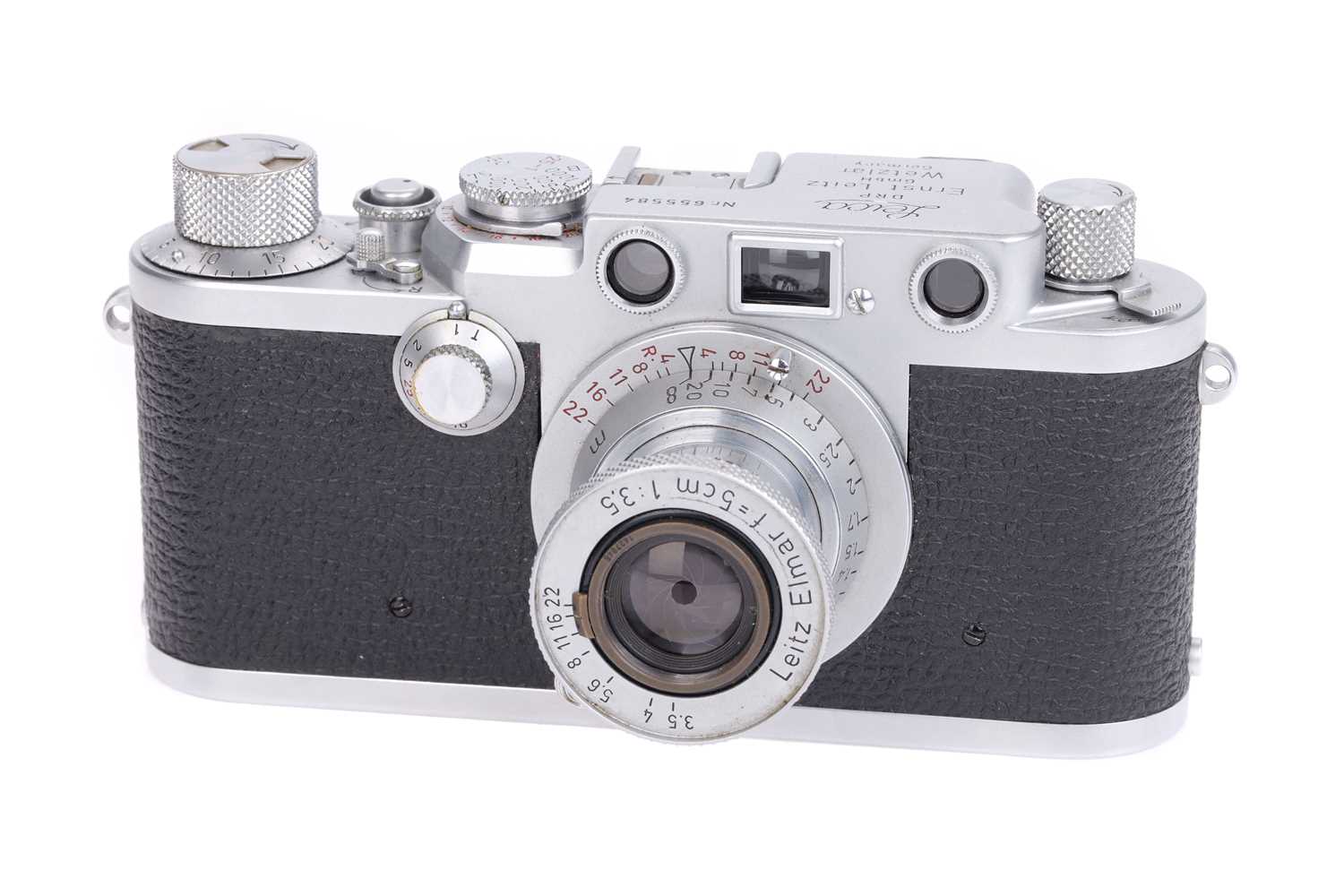 Lot 23 - A Leica IIIf Rangefinder Camera