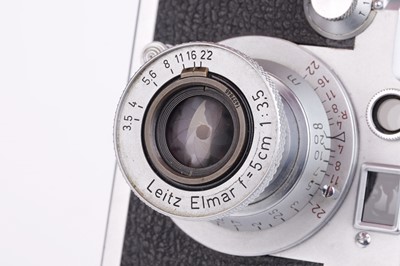Lot 23 - A Leica IIIf Rangefinder Camera