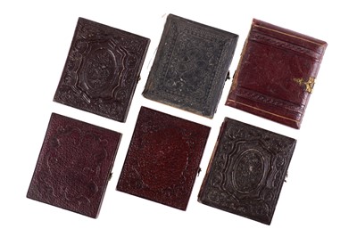 Lot 9 - Collection of 6 9th Plate Ambrotypes