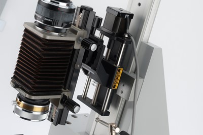 Lot 800 - Large Microscope Assembly for Macro Photography