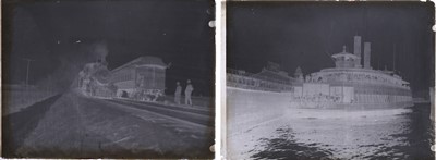 Lot 48 - U.S.A, New York, Shipping, Glass Plate Negatives