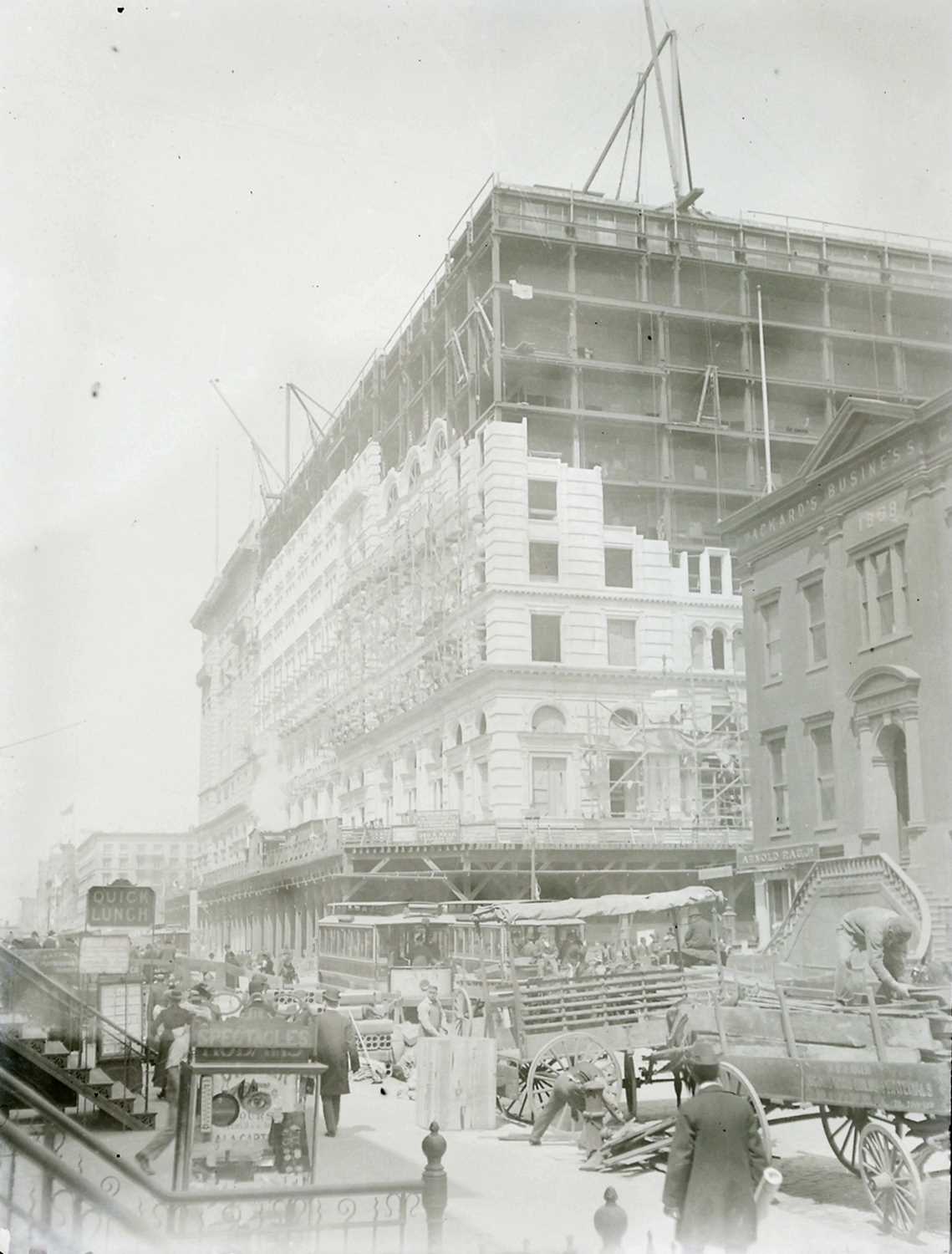 Lot 48 - U.S.A, New York, Shipping, Glass Plate Negatives