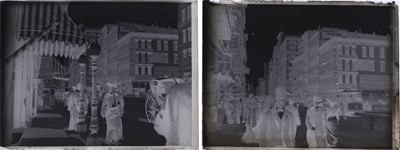 Lot 48 - U.S.A, New York, Shipping, Glass Plate Negatives