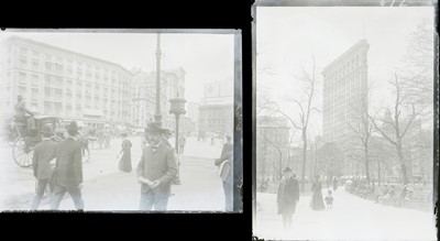 Lot 48 - U.S.A, New York, Shipping, Glass Plate Negatives