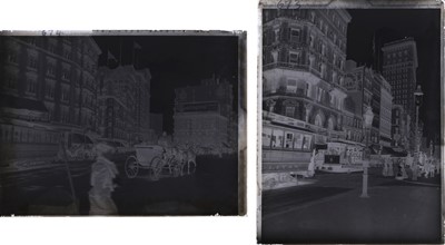 Lot 48 - U.S.A, New York, Shipping, Glass Plate Negatives