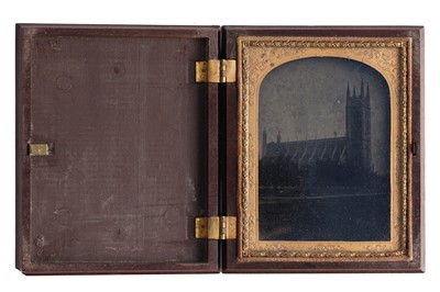 Lot 12 - Ambrotype of a Church