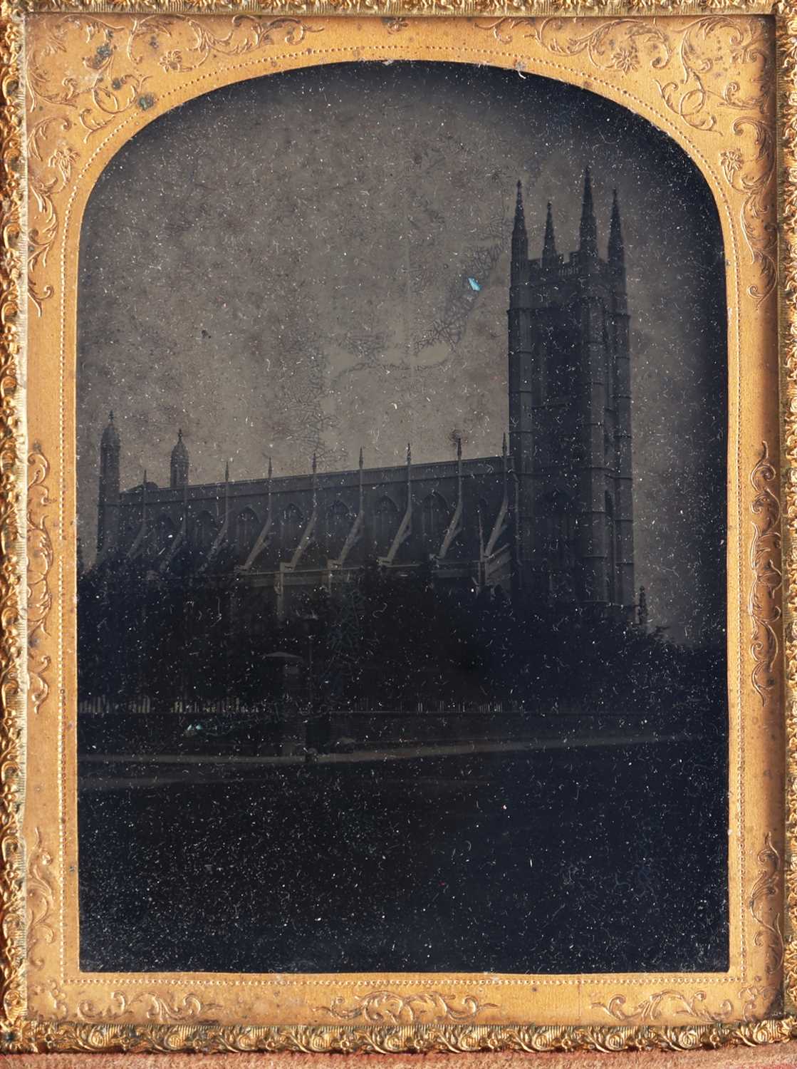 Lot 12 - Ambrotype of a Church