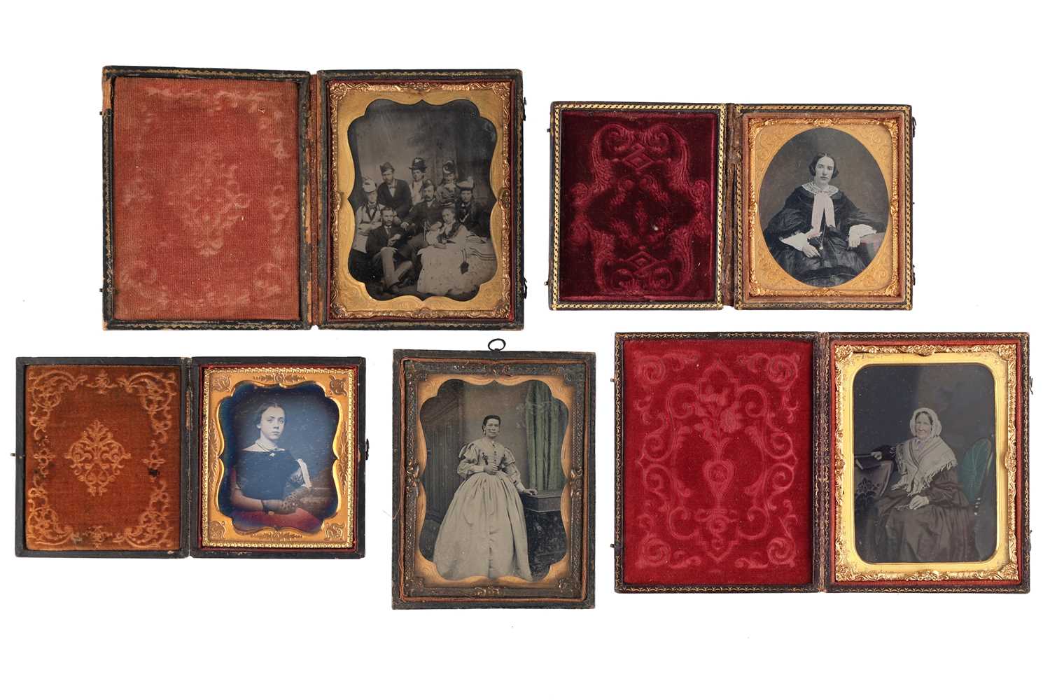 Lot 10 - Group of Ambrotype Portraits