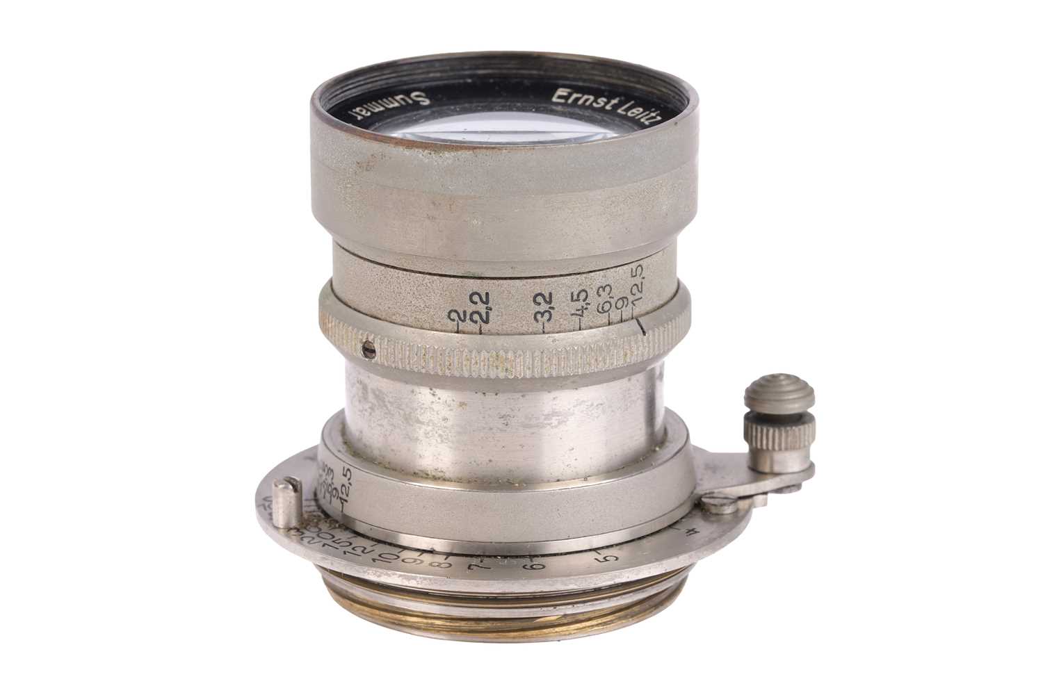 Lot 35 - A Leitz Rigid Summar f/2 50mm Lens