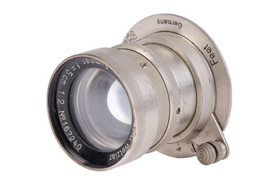 Lot 35 - A Leitz Rigid Summar f/2 50mm Lens