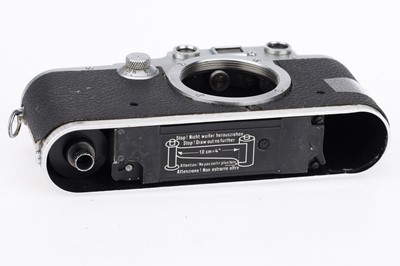 Lot 12 - A Leica IIIc 35mm Rangefinder Camera Body