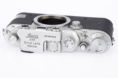 Lot 12 - A Leica IIIc 35mm Rangefinder Camera Body
