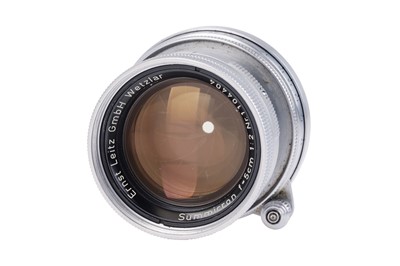 Lot 40 - A Leitz Summicron 'Thorium' f/2 50mm Lens