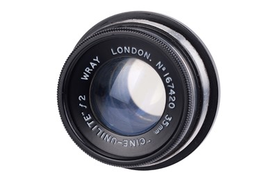 Lot 467 - A Wray Cine-Unilite f/2 35mm Lens