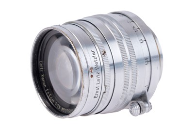 Lot 33 - A Leitz Xenon f/1.5 50mm Lens