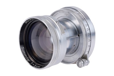 Lot 37 - A Leitz Summitar f/2 50mm Lens