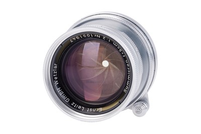 Lot 39 - A Leitz Summicron 'Thorium' f/2 50mm Lens