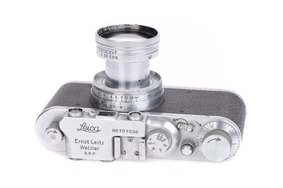 Lot 9 - A Leica II Rangefinder Camera