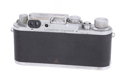Lot 18 - A Leica IIIc 'Luftwaffen-Eigentum' Rangefinder Body