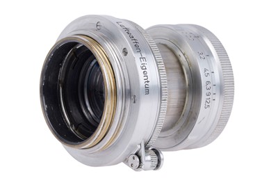 Lot 36 - A Leitz Summitar f/2 50mm 'Luftwaffen-Eigentum' Lens