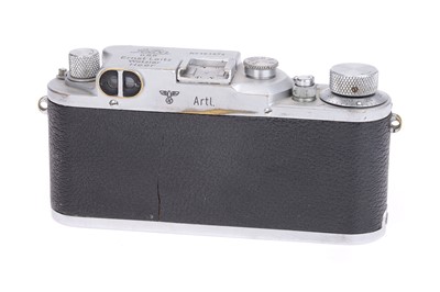 Lot 15 - A Leica IIIc 'Heer' & 'Artl.' Rangefinder Camera