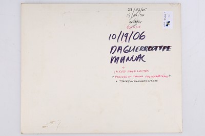 Lot 1 - History and Description of the Processes of the Daguerreotype and the Diorama, By Daguerre