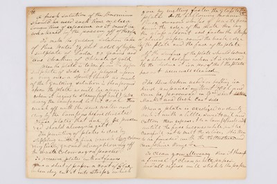 Lot 1 - History and Description of the Processes of the Daguerreotype and the Diorama, By Daguerre