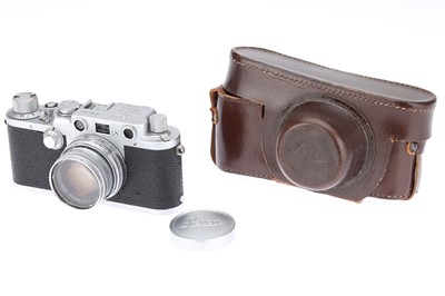 Lot 11 - A Leica IIIf 35mm Rangefinder Camera