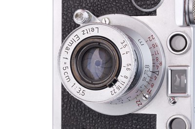 Lot 26 - A Leica IIf Rangefinder Camera