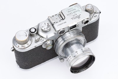 Lot 8 - A Leica IIIc 35mm Rangefinder Camera