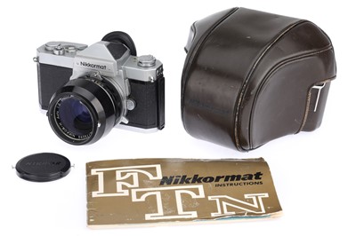 Lot 91 - A Nikon Nikkormat FTN 35mm SLR Camera